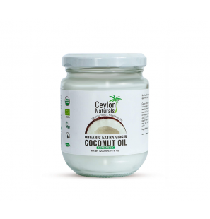 CEYLON NATURALS huile de coco extra vierge Bio 200 ml