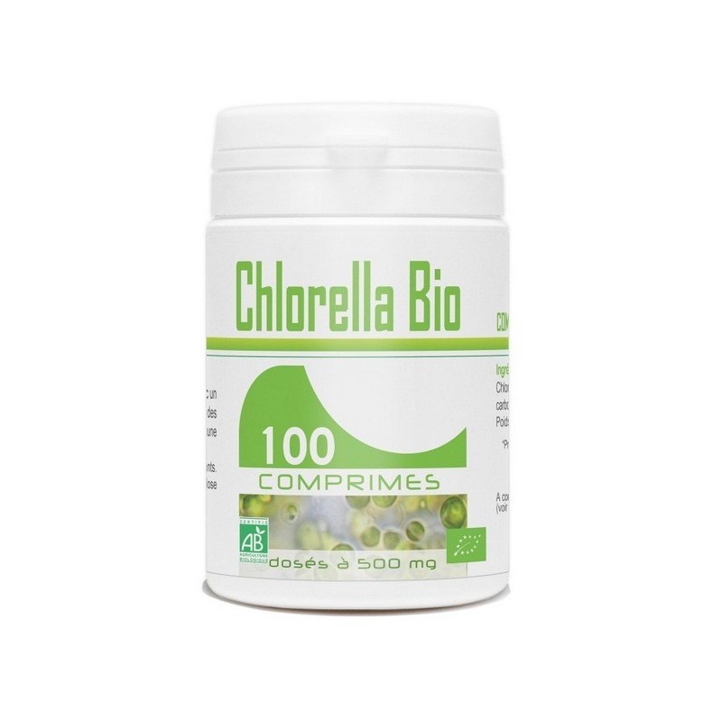 GPH DIFFUSION Chlorella BIO 500 mg | 100 comprimés GPH DIFFUSION Chlorella BIO 500 mg | 100 comprimés