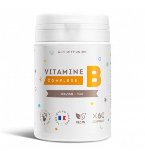 GPH DIFFUSION Vitamine B Complexe 500 mg l 60 comprimés