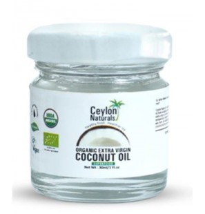 CEYLON NATURALS huile de coco extra Bio 30 ml