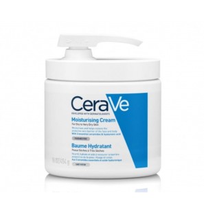 CeraVe Baume Hydratant Nourrissant Peau Sèche à Très Sèche Avec Pompe| 454g