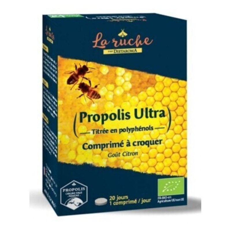 DIETAROMA Propolis | 20 comprimés à croquer DIETAROMA Propolis | 20 comprimés à croquer