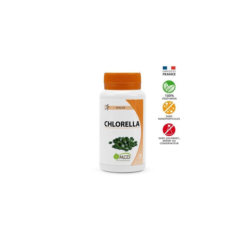MGD chlorella boite 200 comprimés MGD chlorella boite 200 comprimés