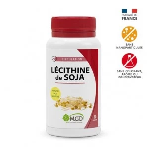 MGD lécithine de soja boite 100 capsules