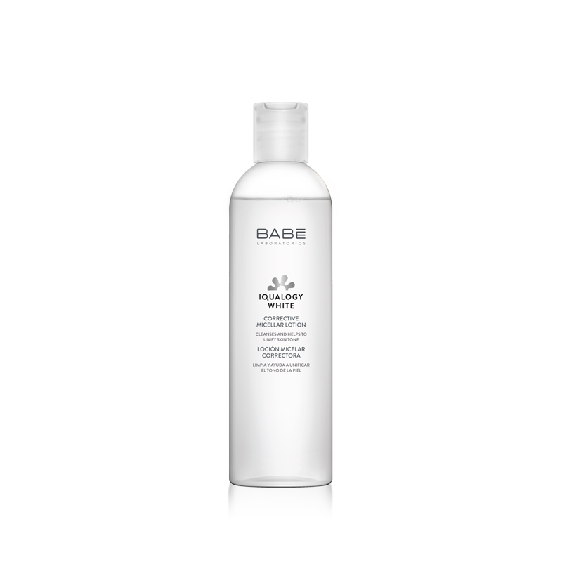 BABE IQUALOGY WHITE lotion micellaire correctrice 250 ml BABE IQUALOGY WHITE lotion micellaire correctrice 250 ml