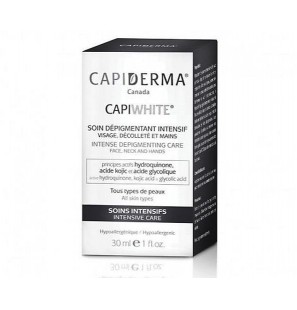 CAPIDERMA  CAPIWHITE HQ soin dépigmentant intensif 30 ml