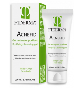 FIDERMA ACNEFID gel nettoyant purifiant | 200 ml