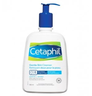 Nettoyant doux pour la peau, 500 ml, sans parfum – Cetaphil