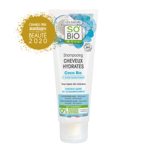 SO'BIO ETIC COCO shampooing Cheveux Hydratés Bio | 250 ml