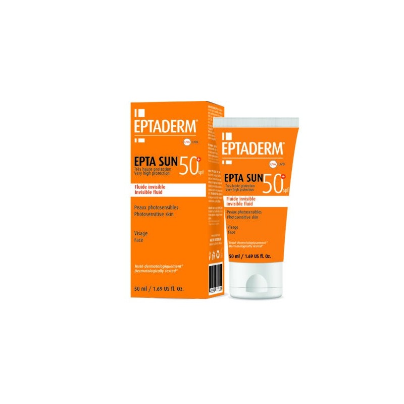 EPTADERM EPTA SUN Fluide Invisible spf 50+ (40ml) EPTADERM EPTA SUN Fluide Invisible spf 50+ (40ml)
