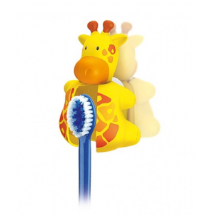MIRADENT FUNNY GIRAFFE porte brosse à dents