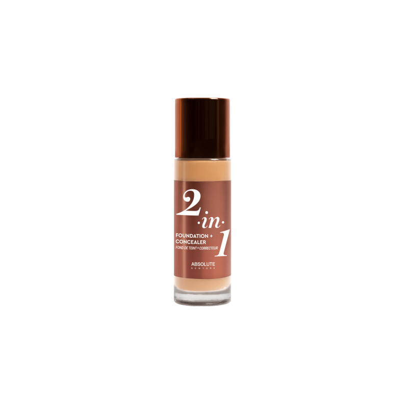 ABSOLUTE NEW YORK 2 in 1 foundation-concealer warm sand