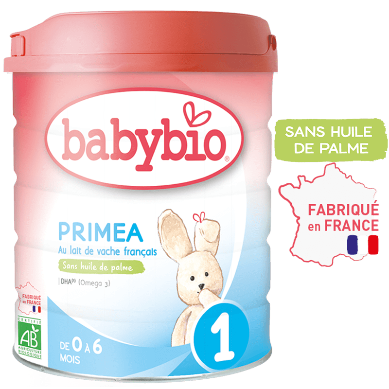 BABYBIO PRIMEA lait infantile bio 1er âge