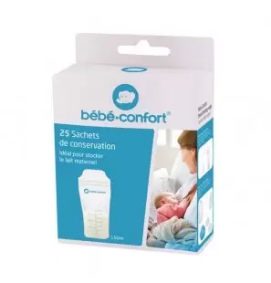 Bebe confort sachets stérilises de conservation de lait maternel