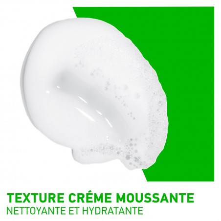CeraVe Crème Moussante Nettoyante Hydratante Peau Normale à Sèche | 236ml