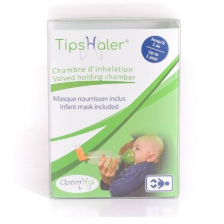 Chambre d'inhalation avec masque silicone enfant - Locamed