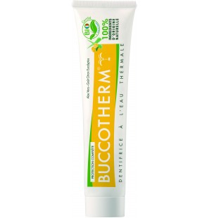 BUCCOTHERM Dentifrice Protection Complète au Citron eucalyptus certifié BIO 75 ml