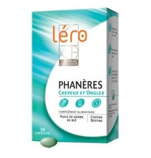 LERO Phanères (cheveux et ongles) 30 capsules