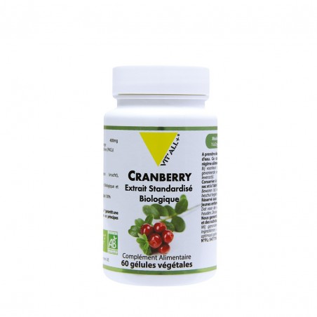 VIT'ALL+ Cranberry Bio | 30 comprimés