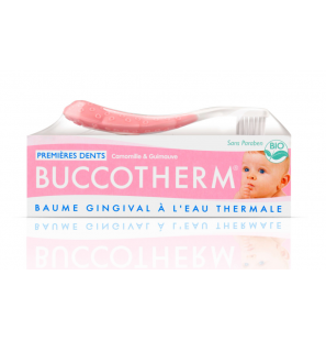 BUCCOTHERM kit de poussée dentaire bio 0-2 ans