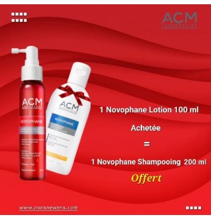 ACM NOVOPHANE Offre lotion anti-chute 100 ml + Novophane shampooing 200 ml Offert
