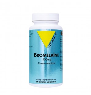 VIT'ALL+ Bromélaïne 500mg boite 60 gélules végétales