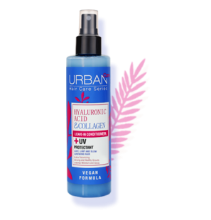 URBAN CARE après-shampoing sans rinçage à l'acide hyaluronique et au collagène 200 ML