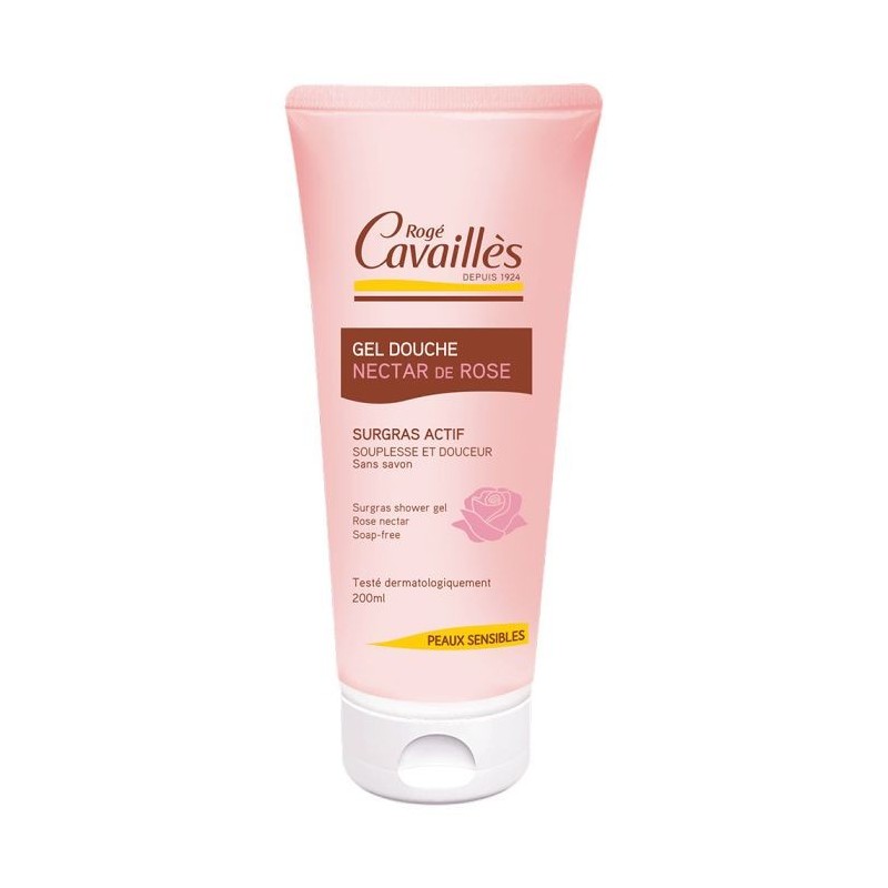 ROGE CAVAILLES NECTAR DE ROSE gel douche 200 ml ROGE CAVAILLES NECTAR DE ROSE gel douche 200 ml