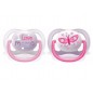 Avent philips Sucette Ultra Air Happy Sucettes 0-6 Mois fille