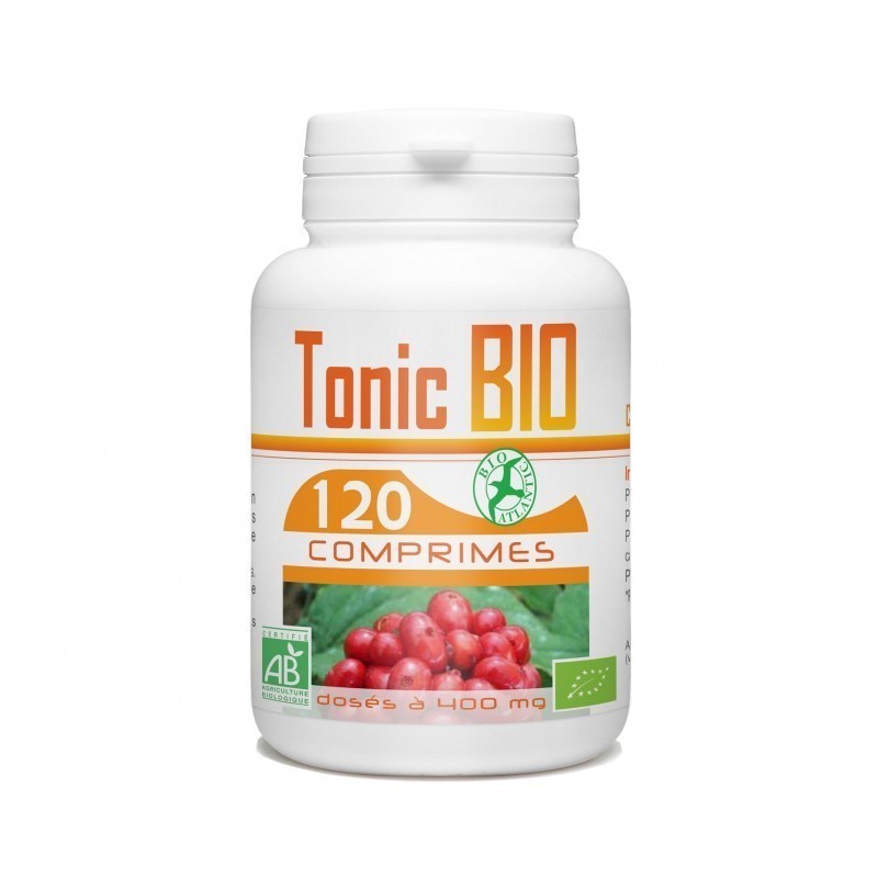 GPH DIFFUSION Tonic BIO 400 mg | 120 comprimés GPH DIFFUSION Tonic BIO 400 mg | 120 comprimés