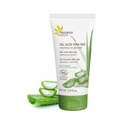 FLEURANCE NATURE gel d'aloé vera Bio 96% | 150 ml