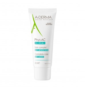 ADERMA PHYS-AC global soin anti imperfections | 40 ml