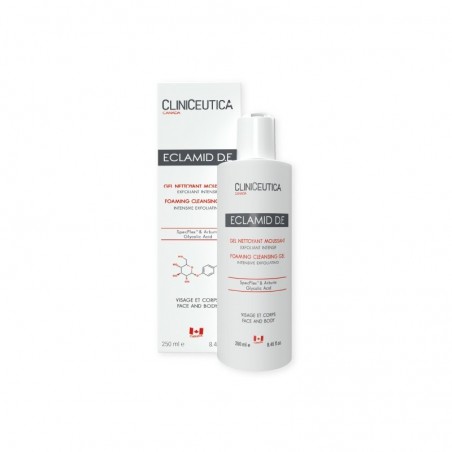 CLINICEUTICA ECLAMID D.E GEL NETTOYANT MOUSSANT 250ML