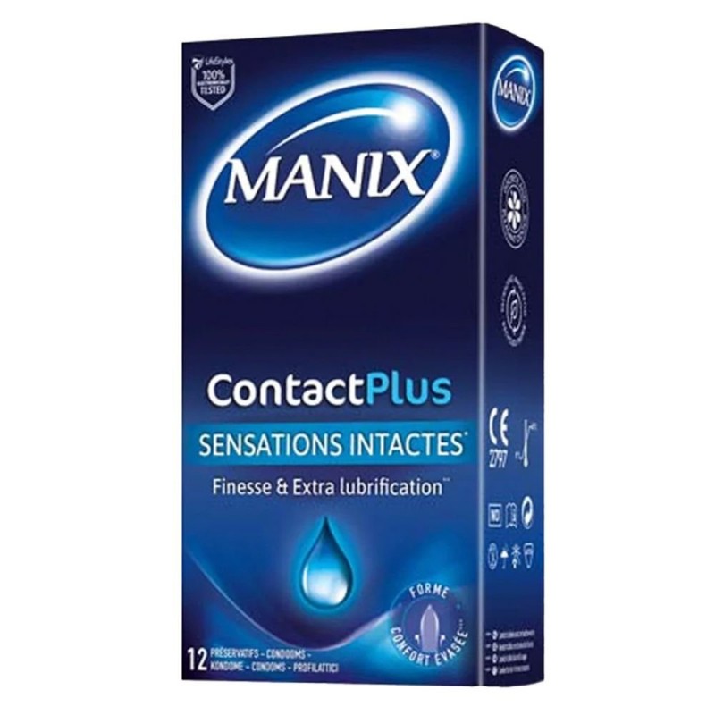 MANIX CONTACT sensations intactes boite 12 MANIX CONTACT sensations intactes boite 12