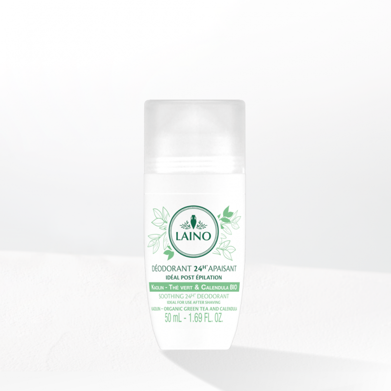 LAINO DEODORANT KAOLIN THE VERT & CALENDULA BIO 50ML LAINO DEODORANT KAOLIN THE VERT & CALENDULA BIO 50ML