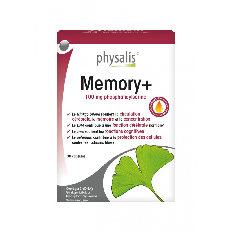 PHYSALIS MEMORY+ 30 COMPRIMES PHYSALIS MEMORY+ 30 COMPRIMES