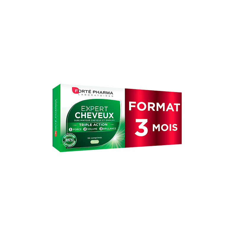 Forté Pharma Expert Cheveux | 84 Comprimés Forté Pharma Expert Cheveux | 84 Comprimés