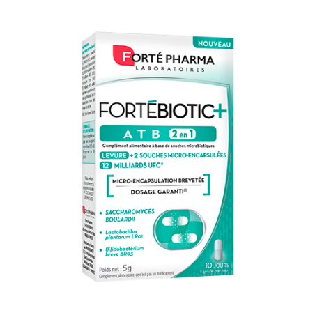 FORTE PHARMA FORTEBIOTIC ATB | 10 gélules