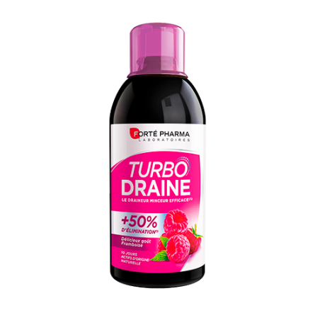 FORTÉ PHARMA Turbo Draine goût Framboise | 500 ml
