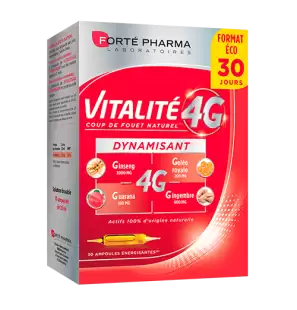 FORTE PHARMA Vitalité 4G | 30 ampoules