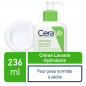 CeraVe Offre Crème Lavante Hydratante Peau Normale à Sèche | 236ml + Crème Visage spf 50+