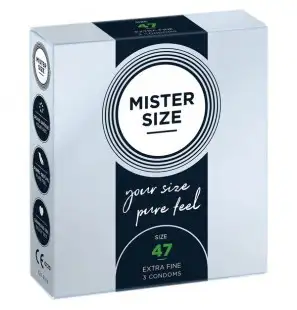 MISTER SIZE 47 PRESERVATIFS B3