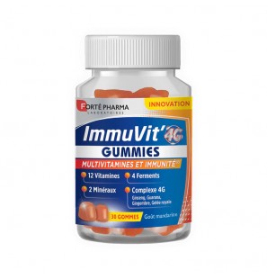 FORTE PHARMA IMMUVIT' MULTIVITAMINES ET IMMUNITE B30 GOMMES