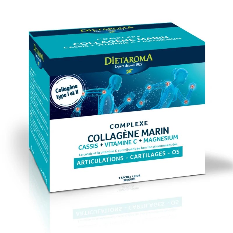 DIETAROMA COMPLEXE COLLAGENE MARIN B20 SACHETS DIETAROMA COMPLEXE COLLAGENE MARIN B20 SACHETS
