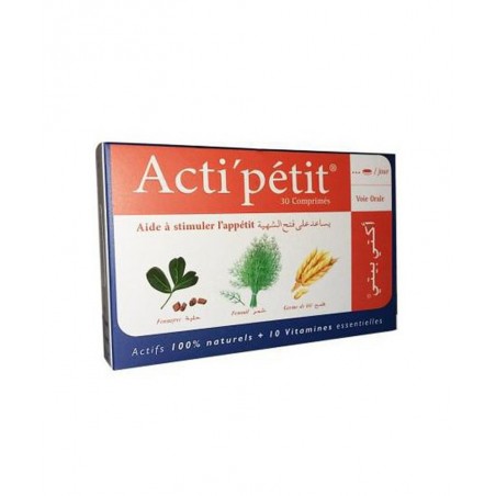 ACTIPETIT Boite de 30 Comprimés
