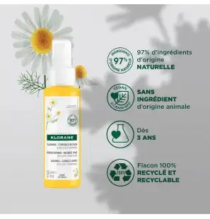 KLORANE SPRAY A LA CAMOMILLE BIO 100ML