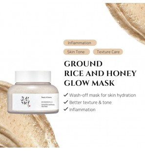 BEAUTY OF JOSEON GROUND RICE AND HONEY GLOW MASK 150ML