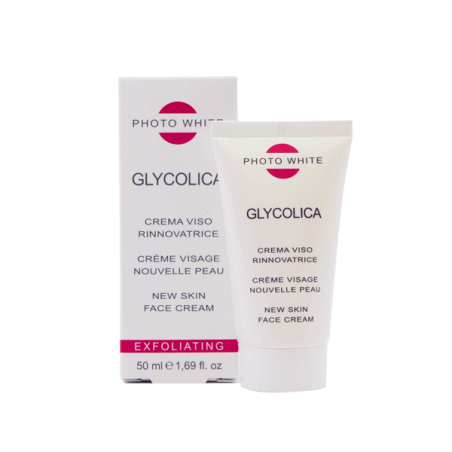 M&D PHOTO WHITE GLYCOLICA CREME VISAGE NOUVELLE PEAU 50ML