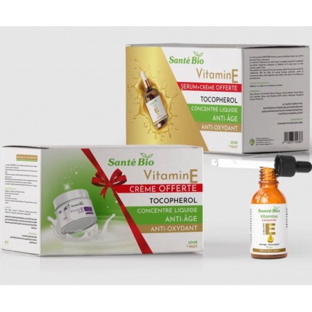 SANTE BIO PACK VITAMINE E SERUM VITAMINE E 10ML + CREME VITAMINE E 50G