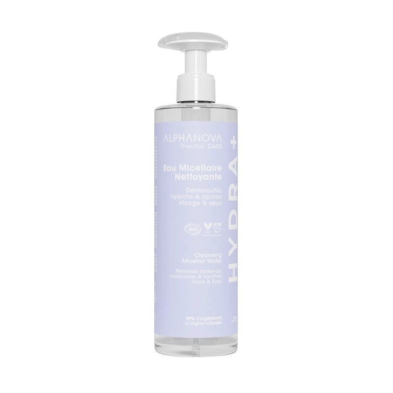 ALPHANOVA EAU MICELLAIRE HYDRA+ 400ML ALPHANOVA EAU MICELLAIRE HYDRA+ 400ML